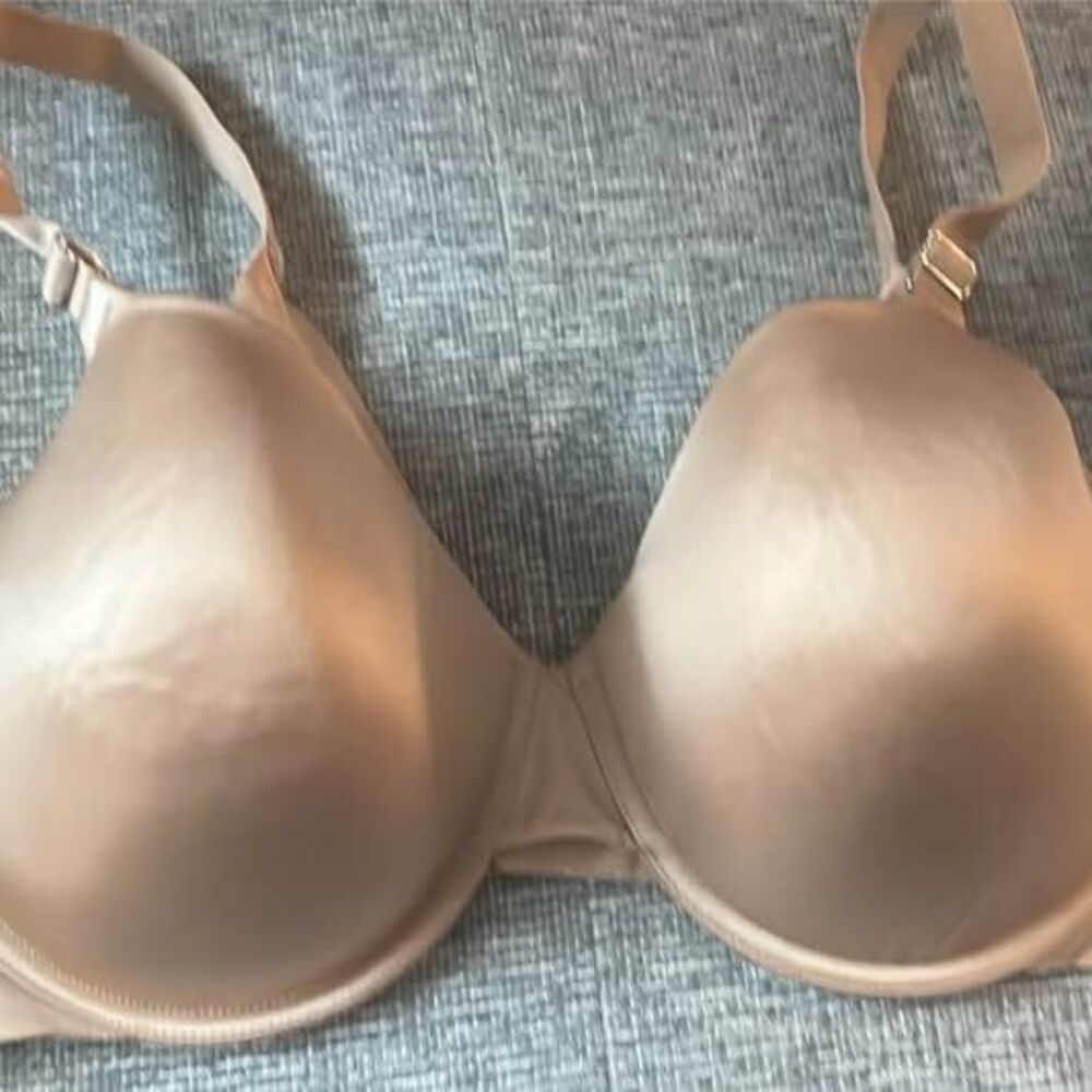 Beige Secret Treasures Silky Band Bra Size 42 D 42D